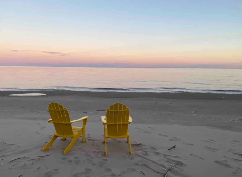 Lake Michigan Private Beach Ice Age Trail Getaway - Image 1