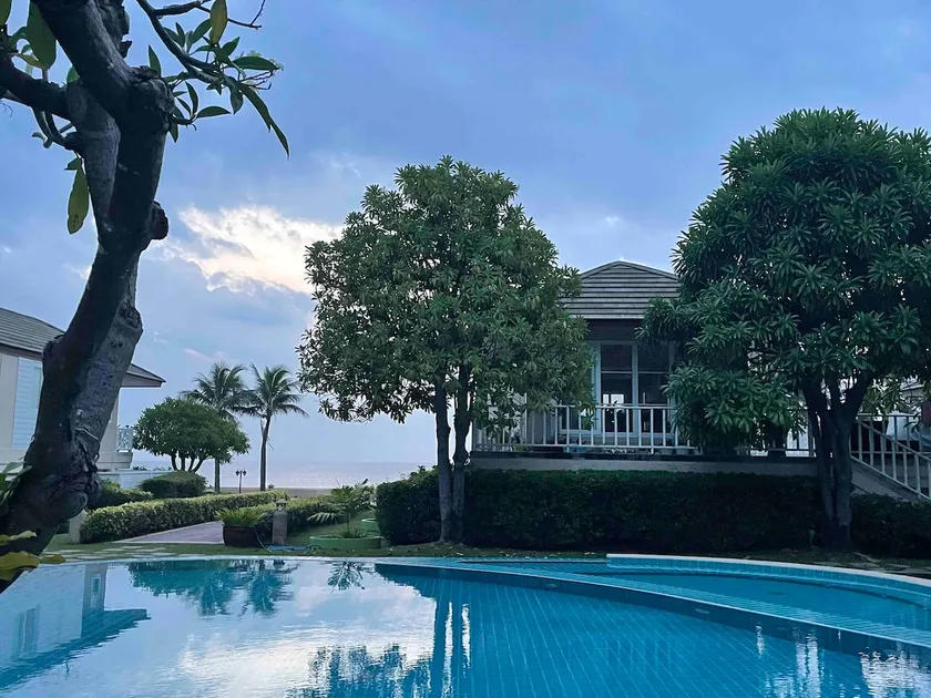 Beach front 3 beds 3 baths with pool villa Huahin - Image 1