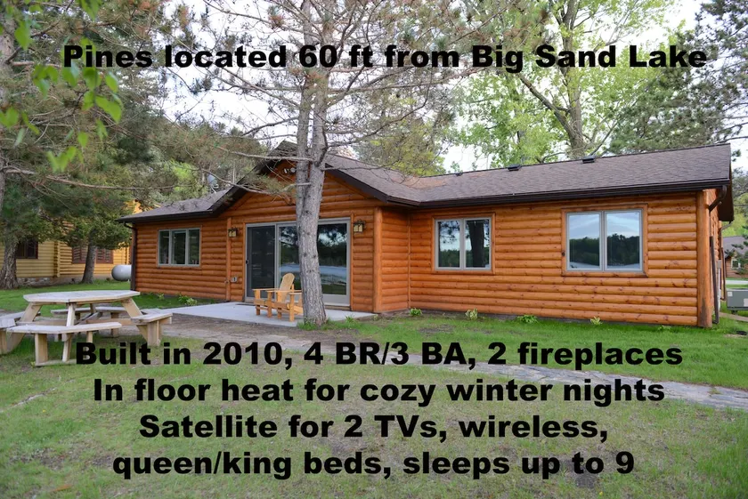Pines -  4 BR right on Big Sand Lake - Image 1