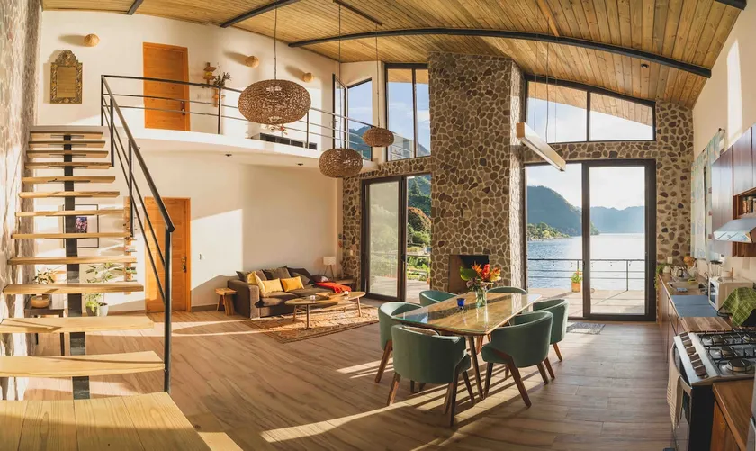 Sunrise Chalet. Stunning modern lakefront house - Image 1