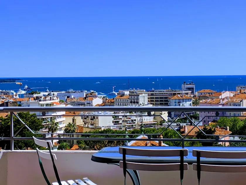 CANNES 65 m² SEA view, Garage, Air Conditioning, 900 m from the Palace - Image 1
