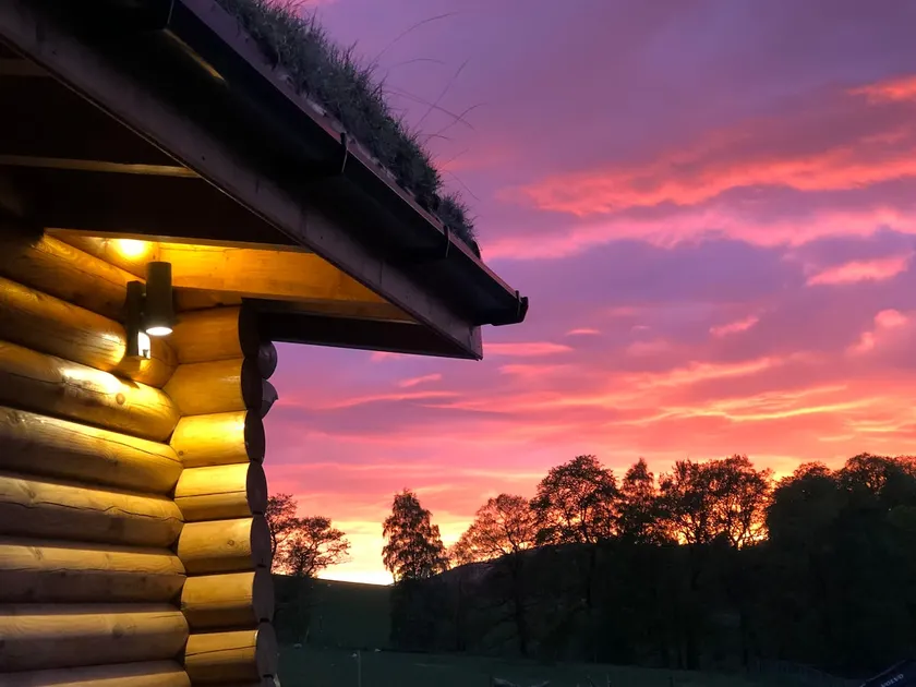 The Hayloft River Garry Lodges with hot tubs. - Image 1