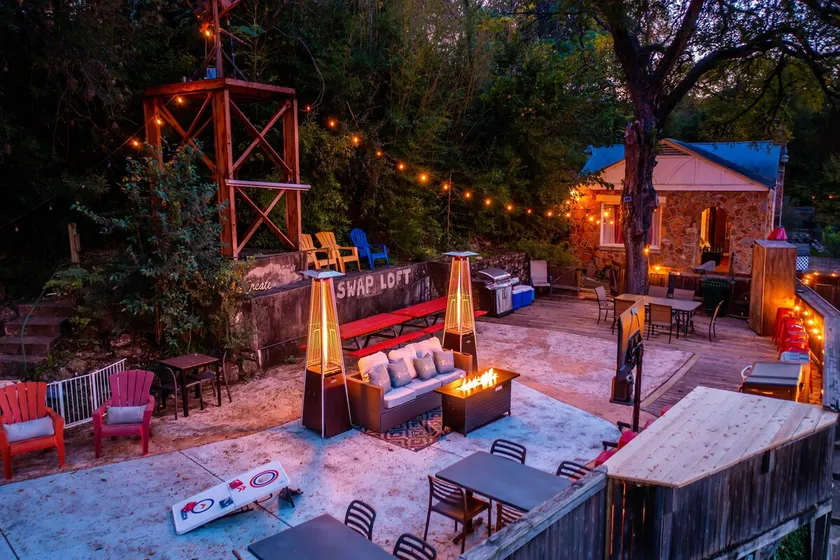 Private Sports Bar aka Patio w 65” TV, Cowboy Pool - Image 1