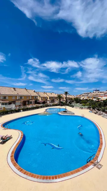 Las Américas Pool Flat · Terrace · 400m to Beach - Image 1