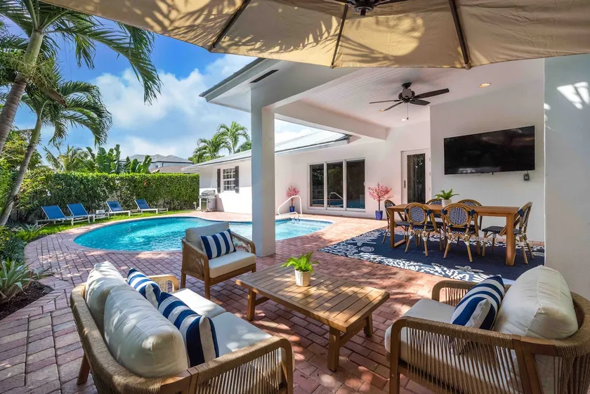 Getaway 3BR/3BA Pool Home E. Delray - Image 1
