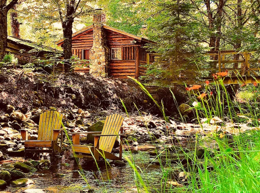 Rustic Log Cabin #7 - “Streamside” - Image 1