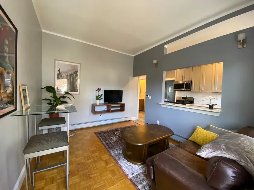 1 bed, 2 rooms, 4 guests Cute&new. Free parking - Image 1