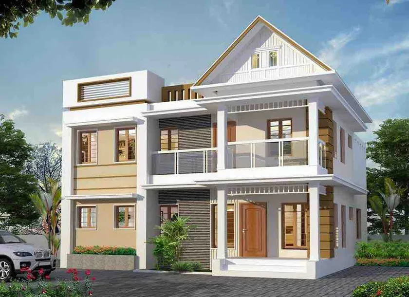 Kadamakkudy Homestay Fam Frendly AC4BHK in Village - Image 1