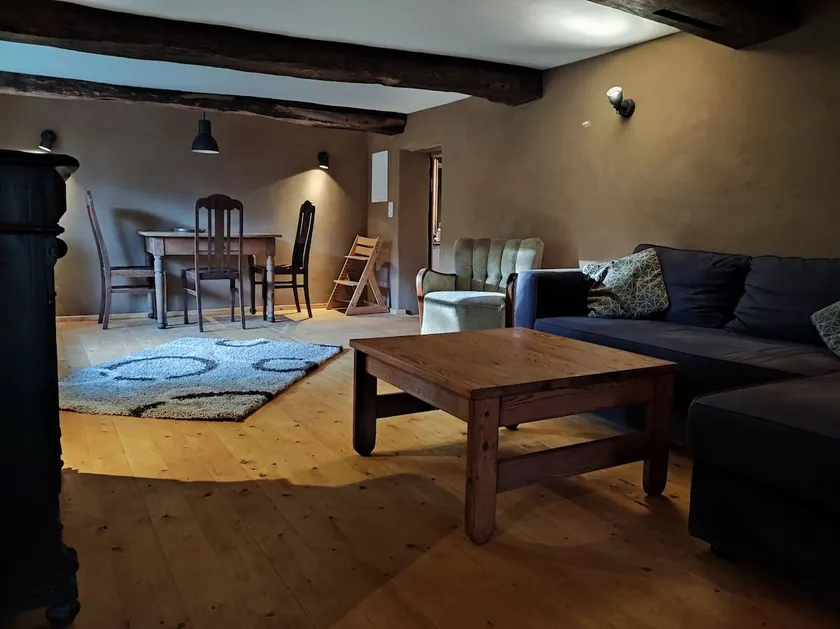 Family-friendly apartment with south terrace on our sunny horse farm - Image 1