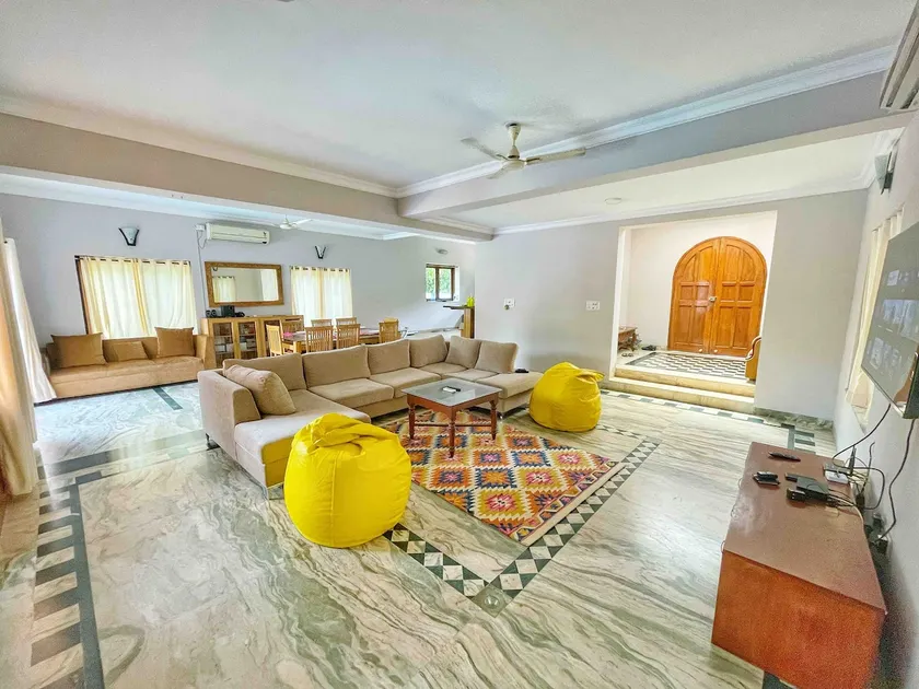 Specious & Luxurious 5BHK Pvt Pool Villa In Anjuna - Image 1