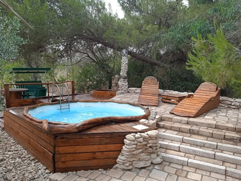 The house in the woods with a swimming pool near the sea - Image 1