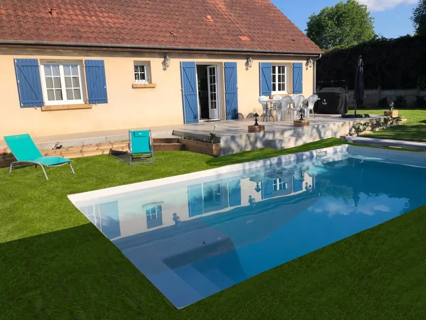 Private house 5 bedrooms. 12 Pers. Heated pool - Image 1