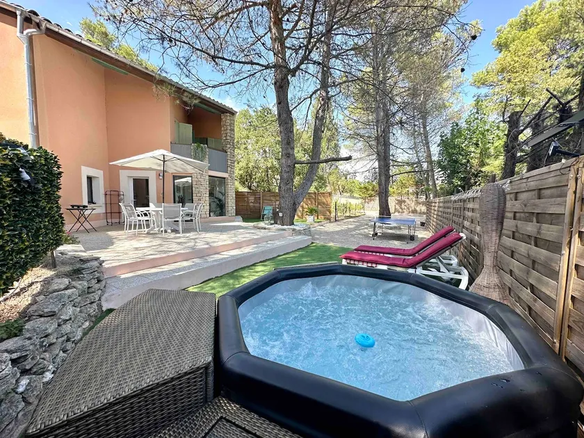 Terrace, Jacuzzi & Private Garden in Ardèche - Image 1