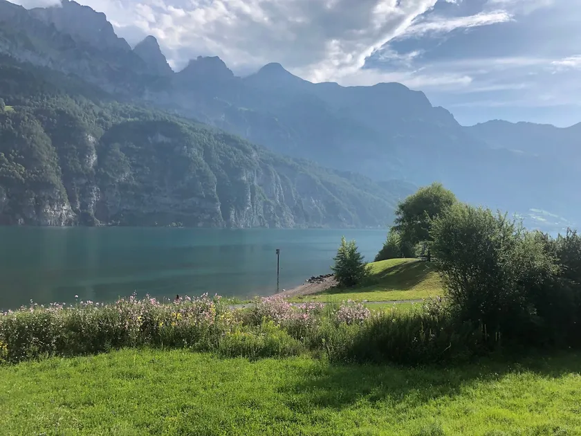 View of Lake Walen and the Churfirsten - Image 1