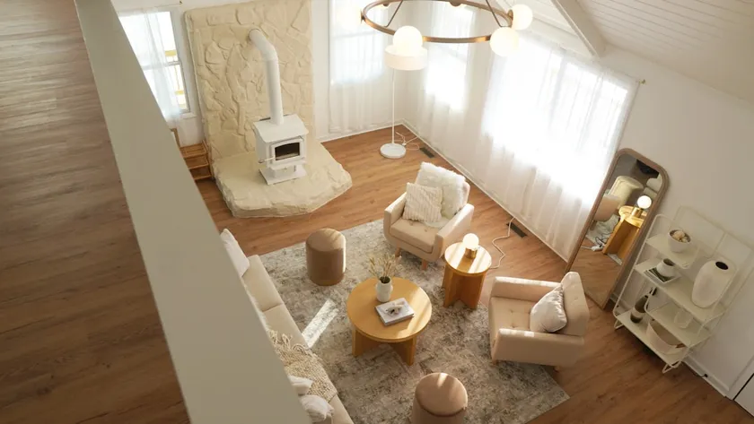 Designer Cabin with Star Gazing Bell Tent - Image 1