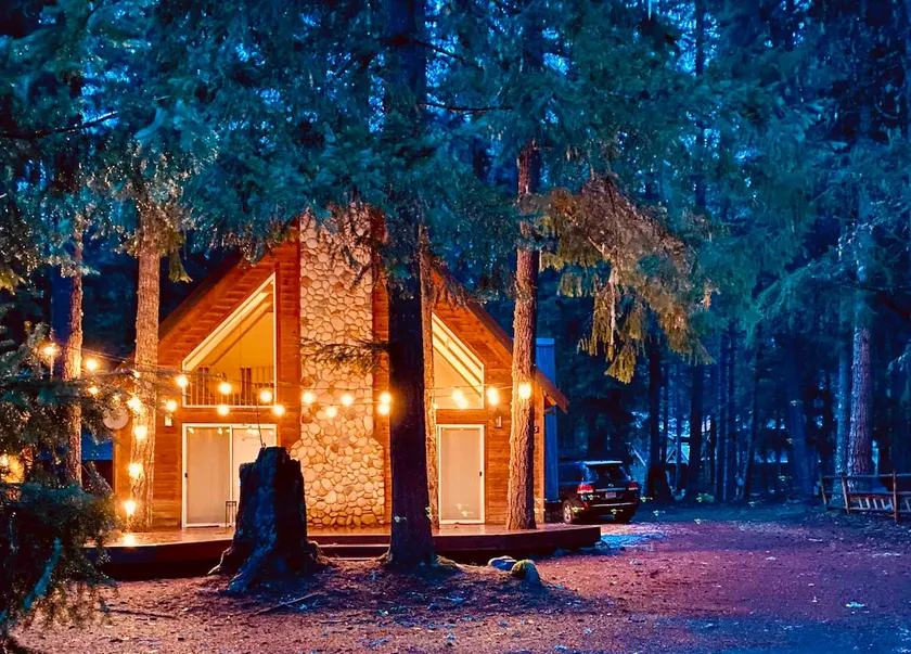 River Rock Cabin near Mt Rainier, Crystal Mountain - Image 1
