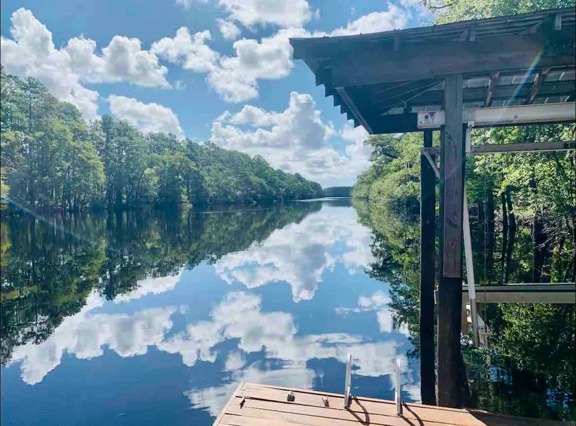 Residential home with view of Waccamaw River. - Image 1