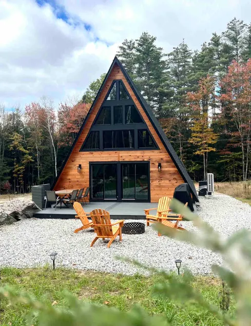 Cozy A Frame Cabin - Image 1