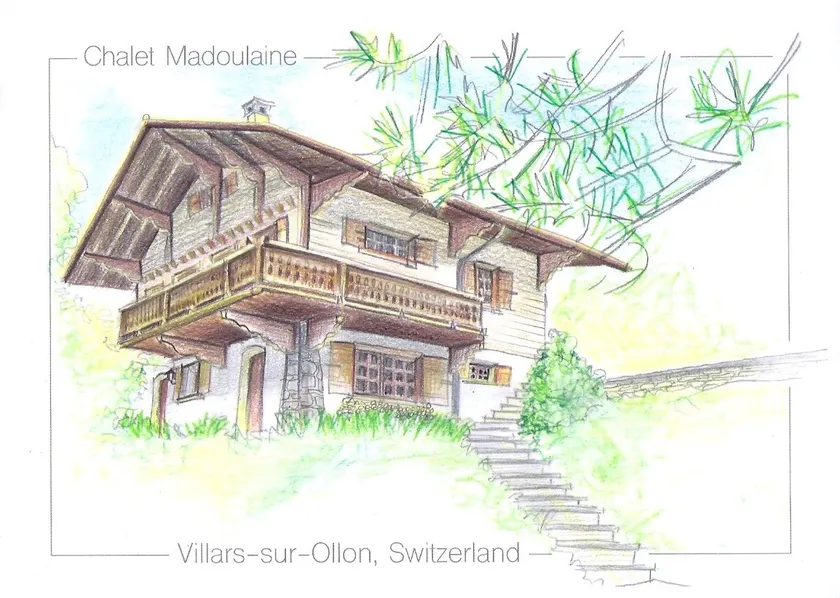 Cosy chalet with breathtaking view in Villars! - Image 1