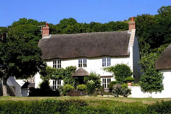 Thatched Jurassic Coast Cottage – Sleeps up to 12 - Image 1