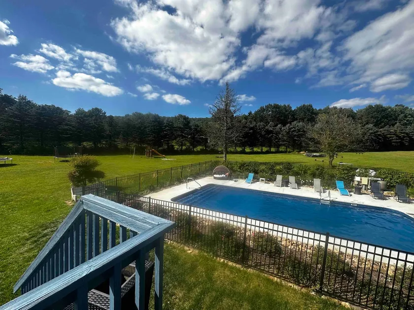 Poconos waterfront retreat with Private Pool - Image 1