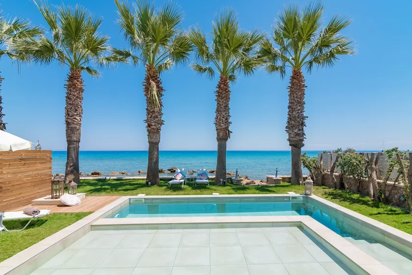Gaia SeaFront Villa, with 2 x Pools & Beach Access - Image 1