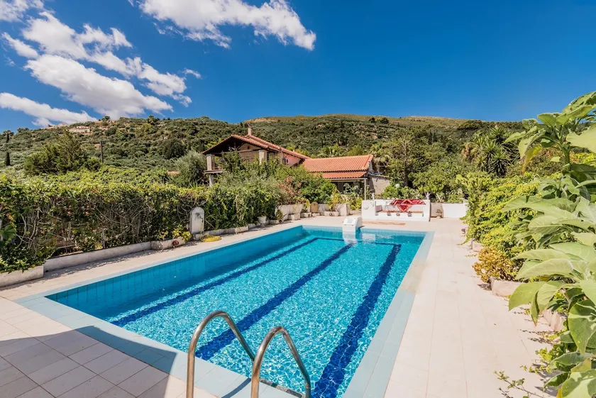 JPS spacious summer villa with pool - Image 1