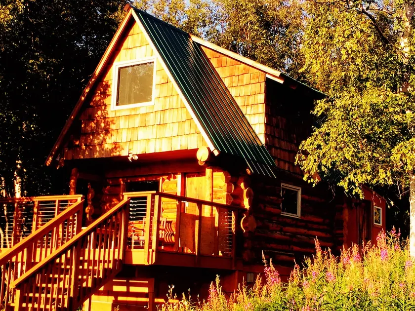 Log cabin retreat, with stunning views - Image 1