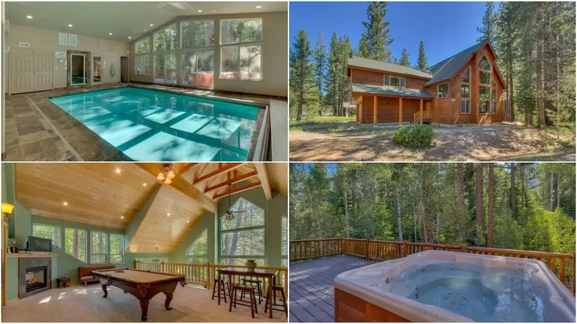 Riverside 6 Bed 6 Bad Indendørs pool & boblebad & Sauna & Steam shower i Tahoe !! - Image 1