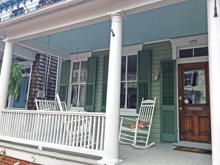 1879 Downtown Annapolis Home with Koi Ponds and Gardens - Image 1