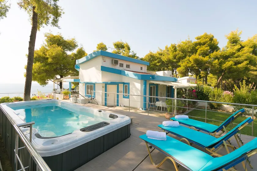 Sani Beach Gallery Villa, your next family vacation! - Image 1