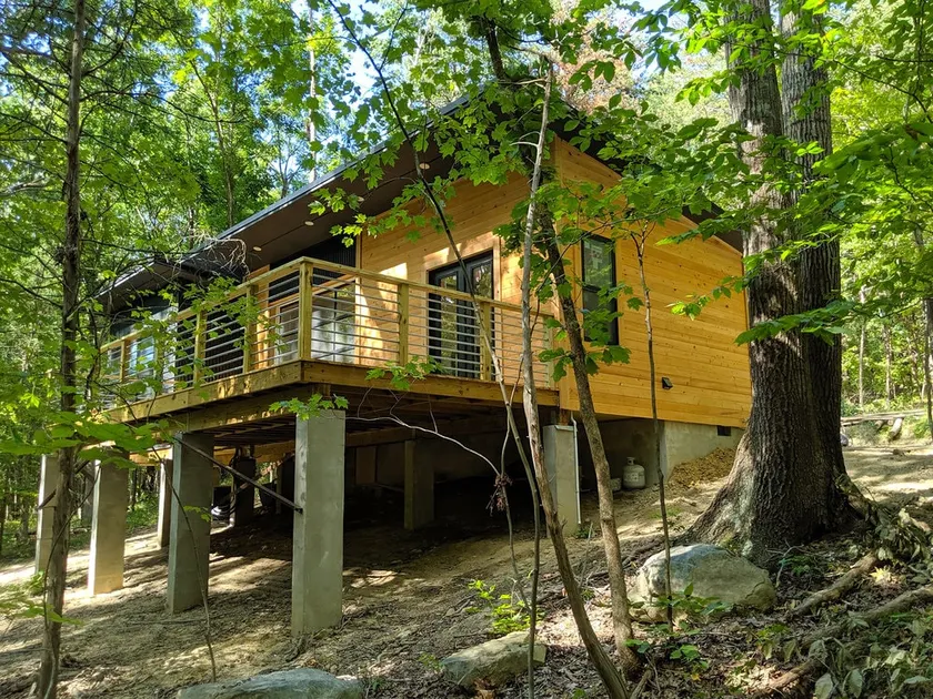 Modern cabin in the woods - Image 1