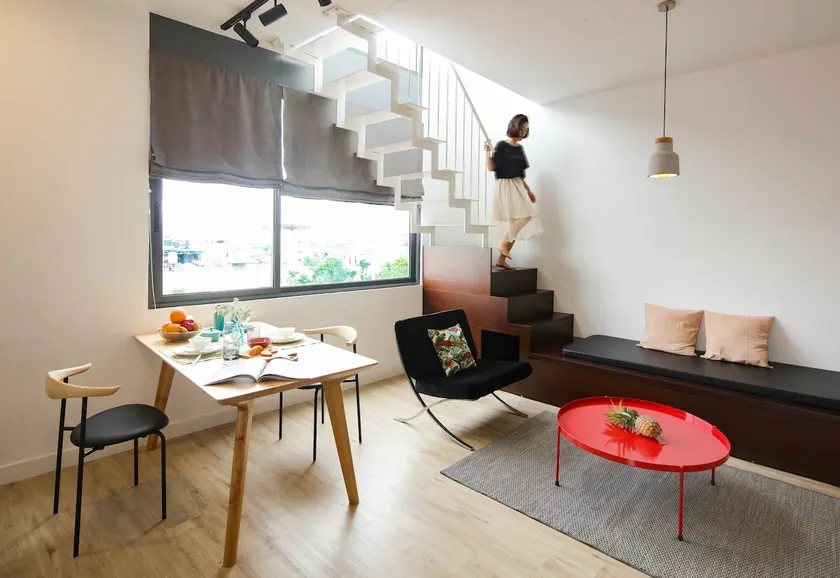 ❀ 2BR VIOLET duplex⭐PANORAMA⭐ Local Food Arena ❀ - Image 1