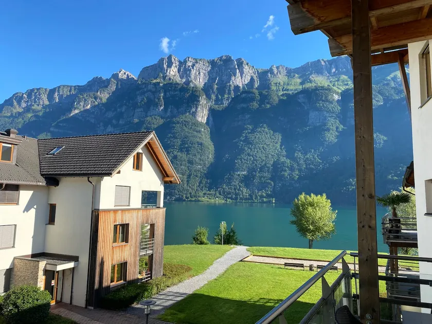 Maisonette with sauna, hot tub, mountain & lake view! - Image 1