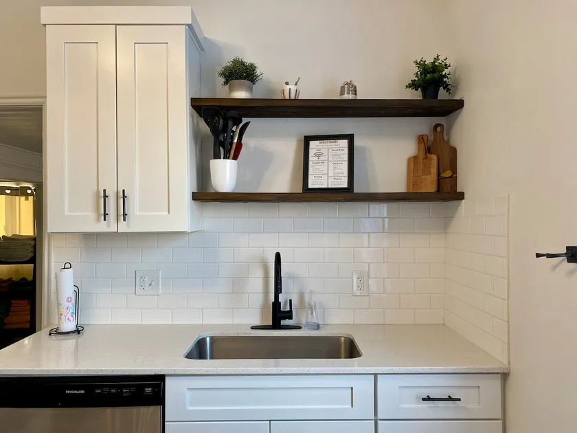 Cute remodeled 2 bedroom with office, long drive way, and 75” TV. - Image 1