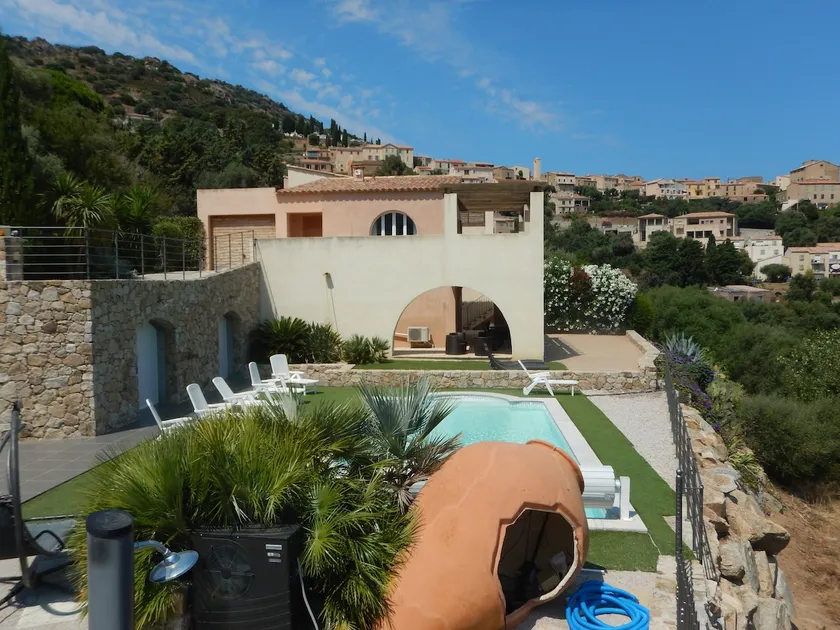 Quiet villa heated pool sea view 21 people - Image 1