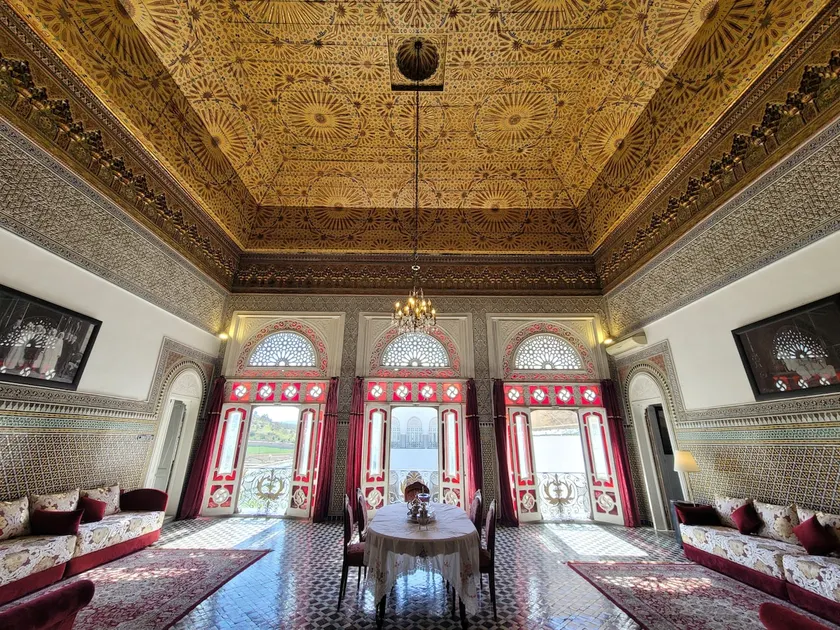 Royal suite with mountain view, 19th century palace - Image 1