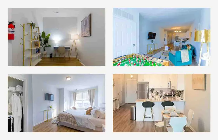 Get 50% Off this King Bed | Spacious Apt Near EWR! - Image 1