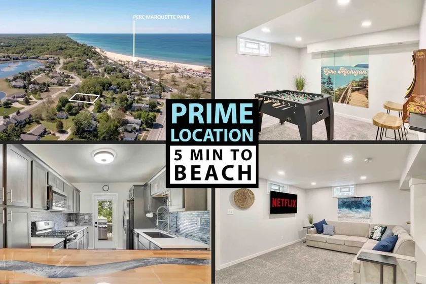 5-Min Walk to Beach + Sleeps 14 + Fast Wi-Fi! - Image 1