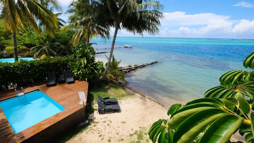 Villa Maharepa Beach by ENJOY VILLAS/3 bdrm with AC/2 bath/private pool + beach - Image 1