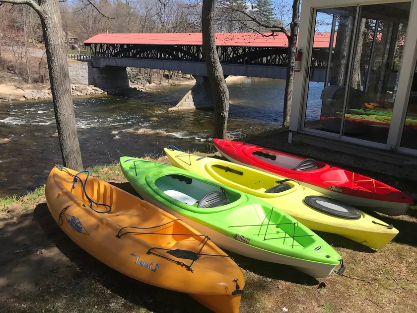 Stay On The Saco River Next To A Covered Bridge - 2pm Check in/out - Image 1