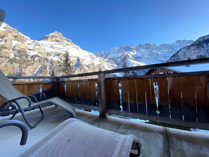 Holiday apartment with big balcony in Gimmelwald - Image 1