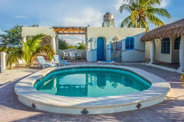 Beach House At Chicxulub Puerto, Yucatan Mexico - Image 1