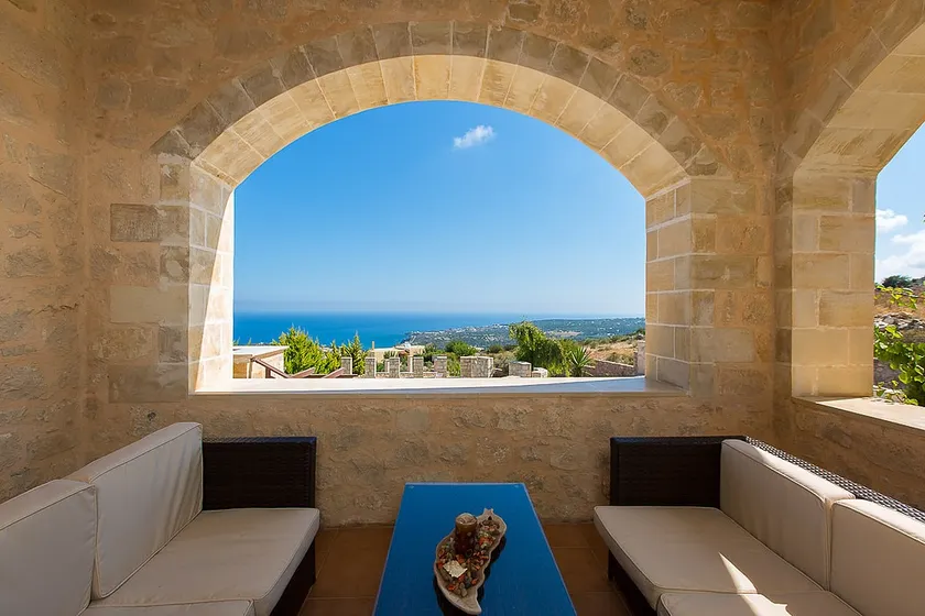 Faethon, eco stone villa, private pool, seaview - Image 1