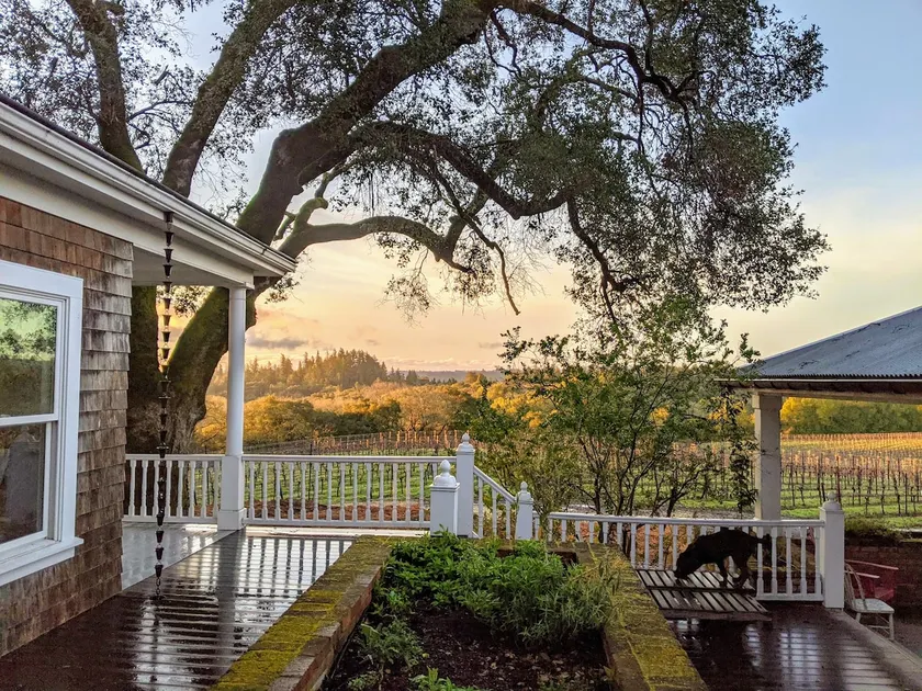 Top 2 Floors of Sonoma County Vineyard Tank House - Image 1