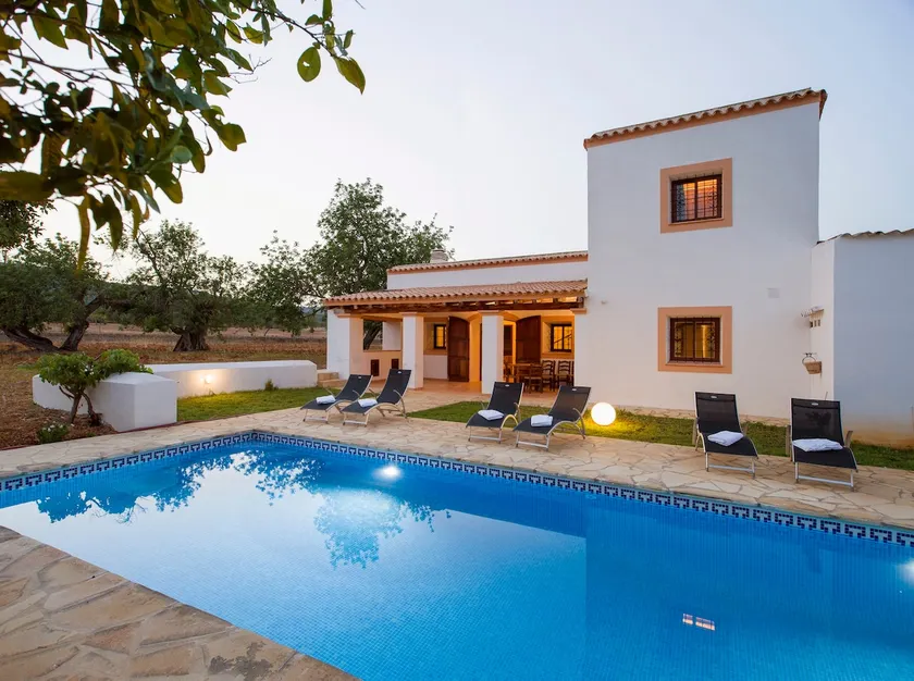 can Gertrudis Villa con Piscina Ping Pong Wifi Santa Gertrudi - Image 1
