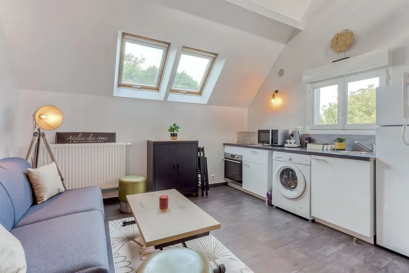 ⭐️2-room Modern⭐️ Mezzanine 25' Paris 25' Disney - Image 1