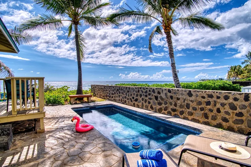 Lava Rock Beach House oceanfront oasis with pool - Image 1