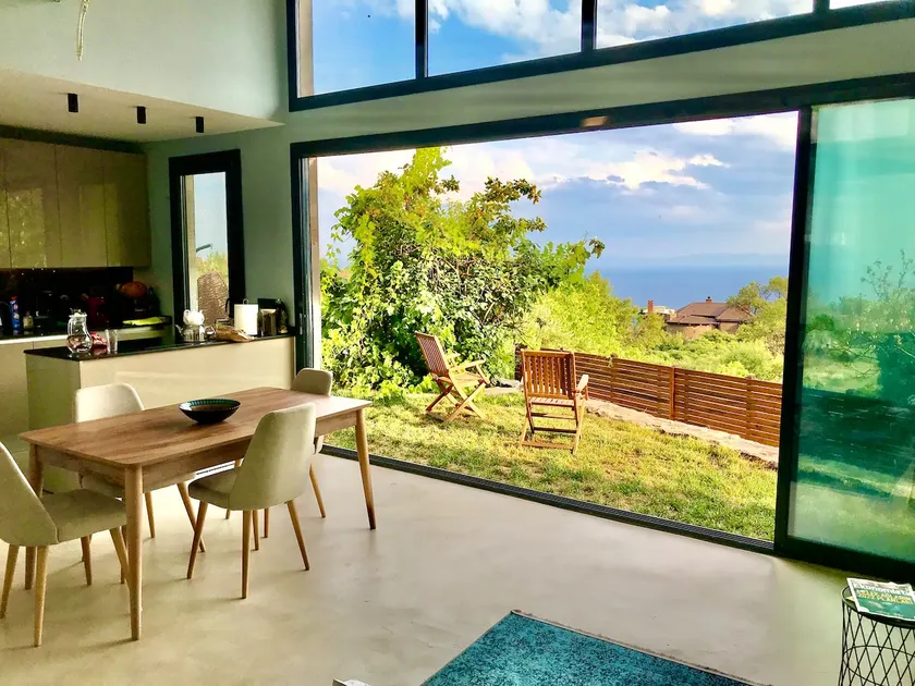 Villa Walnut with spectacular view & garden, Assos - Image 1