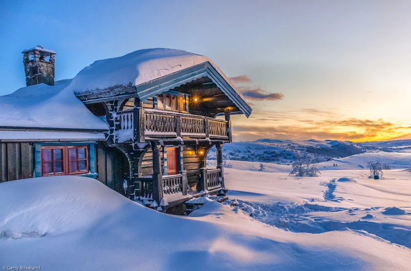 Mountain view -1110 masl. Beautiful mountain cabin/Haugastøl - Image 1